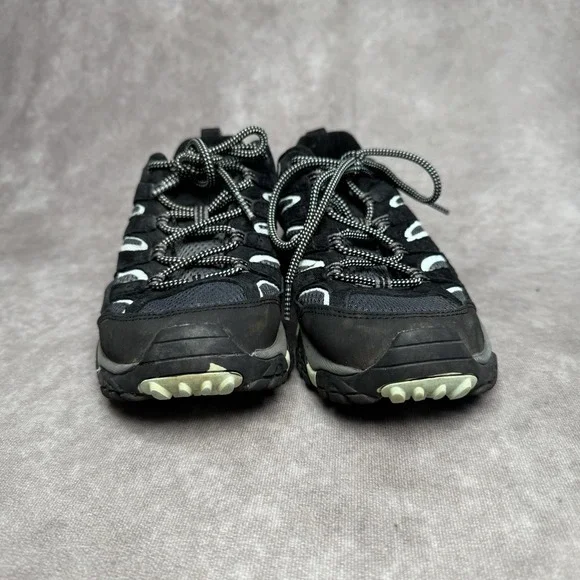 Merrell Shoes Womens 9 Moab 2 Vent Hiking Low Sneakers J19908 Black Pre-owned - Picture 4 of 9